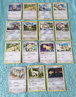 MEOWTH & PERSIAN BUNDLE OF POKEMON CARDS #2. - Image 1