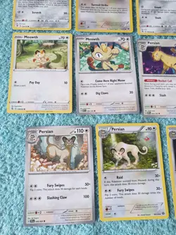 MEOWTH & PERSIAN BUNDLE OF POKEMON CARDS #2. - Image 4