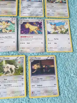 MEOWTH & PERSIAN BUNDLE OF POKEMON CARDS #2. - Image 5