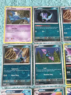 ZUBAT, GOLBAT, & CROBAT BUNDLE OF POKEMON CARDS #3. - Image 2