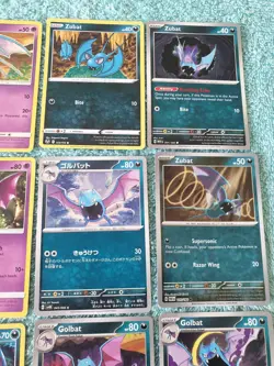 ZUBAT, GOLBAT, & CROBAT BUNDLE OF POKEMON CARDS #2. - Image 3