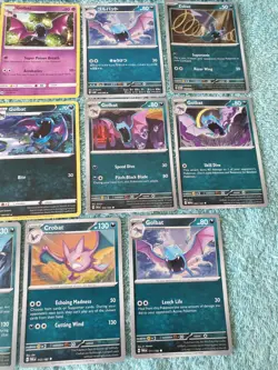 ZUBAT, GOLBAT, & CROBAT BUNDLE OF POKEMON CARDS #2. - Image 5
