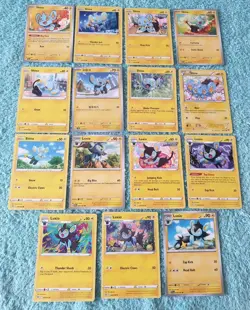 SHINX & LUXIO BUNDLE OF POKEMON CARDS #2. - Image 1