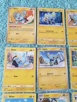 SHINX & LUXIO BUNDLE OF POKEMON CARDS #2. - Image 2