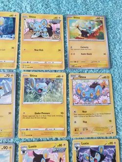 SHINX & LUXIO BUNDLE OF POKEMON CARDS #2. - Image 3