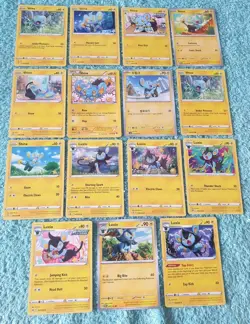 SHINX & LUXIO BUNDLE OF POKEMON CARDS #1. - Image 1