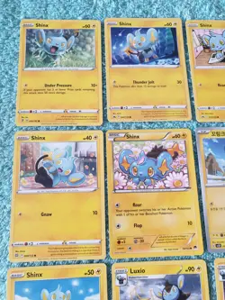 SHINX & LUXIO BUNDLE OF POKEMON CARDS #1. - Image 2