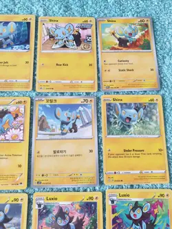 SHINX & LUXIO BUNDLE OF POKEMON CARDS #1. - Image 3
