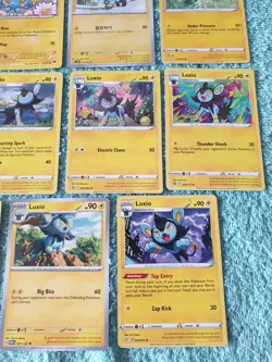 SHINX & LUXIO BUNDLE OF POKEMON CARDS #1. - Image 5