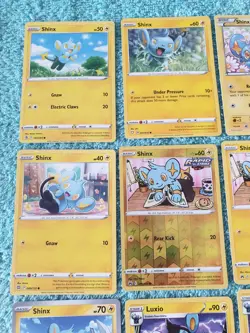 SHINX & LUXIO BUNDLE OF POKEMON CARDS #3. - Image 2