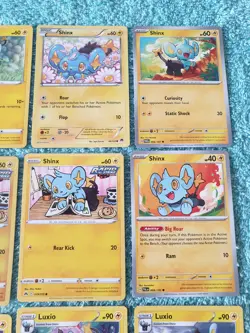 SHINX & LUXIO BUNDLE OF POKEMON CARDS #3. - Image 3