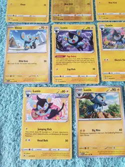 SHINX & LUXIO BUNDLE OF POKEMON CARDS #3. - Image 4