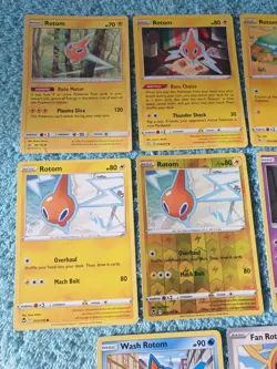 ROTOM BUNDLE OF POKEMON CARDS - Image 2