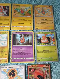 ROTOM BUNDLE OF POKEMON CARDS - Image 3