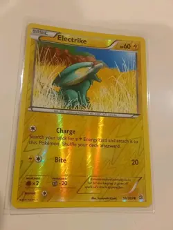 Electrike 59/160 Common - Pokemon TCG XY-Primal Clash - Reverse Holo (LP) - Image 1