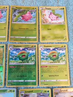 HOPPIP, SKIPLOOM, & JUMPLUFF BUNDLE OF POKEMON CARDS - Image 3