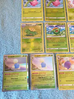 HOPPIP, SKIPLOOM, & JUMPLUFF BUNDLE OF POKEMON CARDS - Image 4