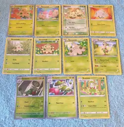 SHROOMISH & BRELOOM BUNDLE OF POKEMON CARDS - Image 1