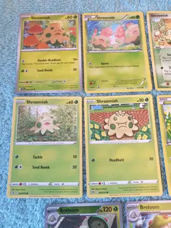 SHROOMISH & BRELOOM BUNDLE OF POKEMON CARDS - Image 2