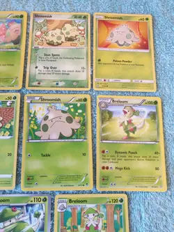 SHROOMISH & BRELOOM BUNDLE OF POKEMON CARDS - Image 3