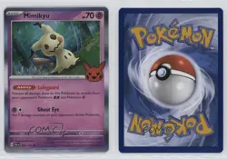 Mirage Holo - Mimikyu Pokemon Scarlet & Violet Trick or Trade BOOster #097 0kb5 - Image 3
