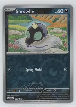 Shroodle Reverse Foil Pokemon SV08: Surging Sparks #120 16hd - Image 1