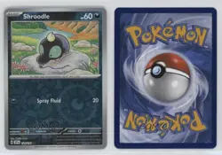 Shroodle Reverse Foil Pokemon SV08: Surging Sparks #120 16hd - Image 3