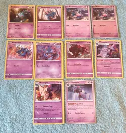 MISDREAVUS & MISMAGIUS BUNDLE OF POKEMON CARDS - Image 1