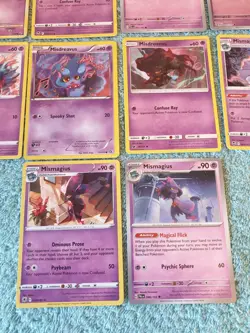 MISDREAVUS & MISMAGIUS BUNDLE OF POKEMON CARDS - Image 4