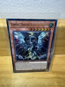 Tempest, Dragon Ruler of Storms RA03-EN011 Secret Rare 1st Edition YuGiOh TCG - Image 1
