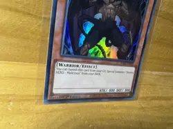 Destiny HERO Malicious RA03-EN001 Platinum Secret Rare 1st Edition YuGiOh TCG... - Image 4