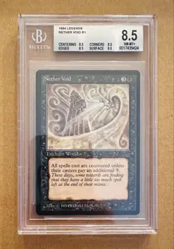 Nether Void - Legends - MTG - BGS 8.5. NM-MT+. Quad+ - Image 1