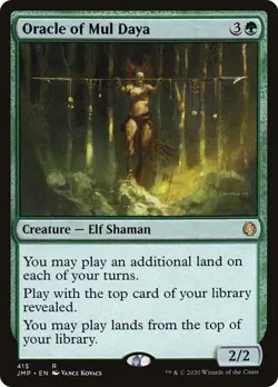 Oracle of Mul Daya - JMP - NM - Magic The Gathering - MTG - Image 1