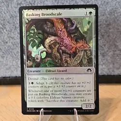 MTG Basking Broodscale Modern Horizons 3 Foil Common 145 NM Fresh Pull No Play - Image 1