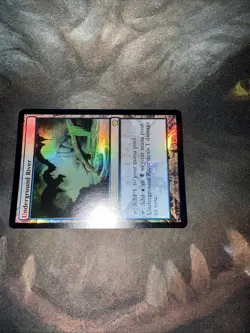 MTG Underground River Foil M19 NM Blue Black Pain Land Rare Mana Fix - Image 4