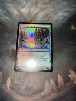 MTG Karplusan Forest Foil M19 NM Gruul Pain Land Mana Fix Dual Rare - Image 1