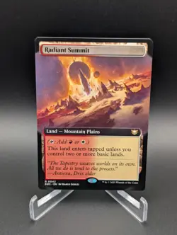 Radiant Summit (Extended Art) Commander: Edge of Eternities Regular - Image 1