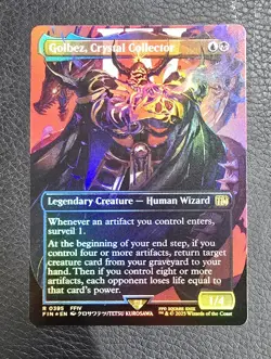 Golbez, Crystal Collector (Borderless) Final Fantasy Foil MTG NM Magic Card - Image 1