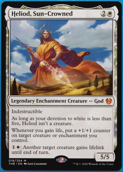 Heliod, Sun-Crowned Theros Beyond Death NM Mythic Rare CARD (499198) ABUGames - Image 1