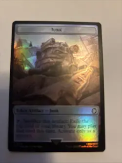 Junk Clue Double-Sided Token Universes Beyond: Fallout Foil - Image 1