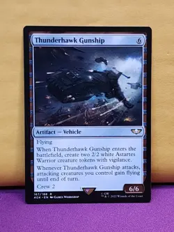 1x Thunderhawk Gunship, NM, 40K, Magic: the Gathering, MtG - Image 1