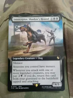 x1 Interceptor, Shadow's Hound R MTG Commander: Final Fantasy Mint English - Image 1