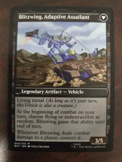 Blitzwing, Cruel Tormentor NM Transformers - The Brothers' War MTG FREE SHIPPING - Image 2