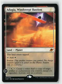 Adagia, Windswept Bastion M 0250 Edge of Eternities - EOE MTG Unplayed - Image 1