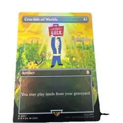 Crucible of Worlds (Borderless) Universes Beyond: Fallout Foil NM JL - Image 1