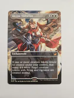 MTG - Divine Visitation (Anime Borderless) - Ravnica Remastered - (RVR) #0416 - Image 1