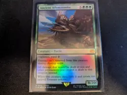 MTG Magic the Gathering FOIL Ancient Adamantoise FIN! - Image 1