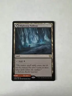 MTG - Blightstep Pathway Searstep Pathway - Kaldheim - Rare [NM] - Image 1