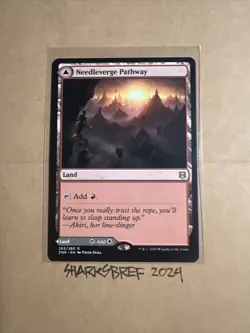 MTG Needleverge / Pillarverge Pathway ZNR 263/280 R Regular NM Rare - Image 1