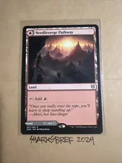 MTG Needleverge / Pillarverge Pathway ZNR 263/280 R Regular NM Rare - Image 2